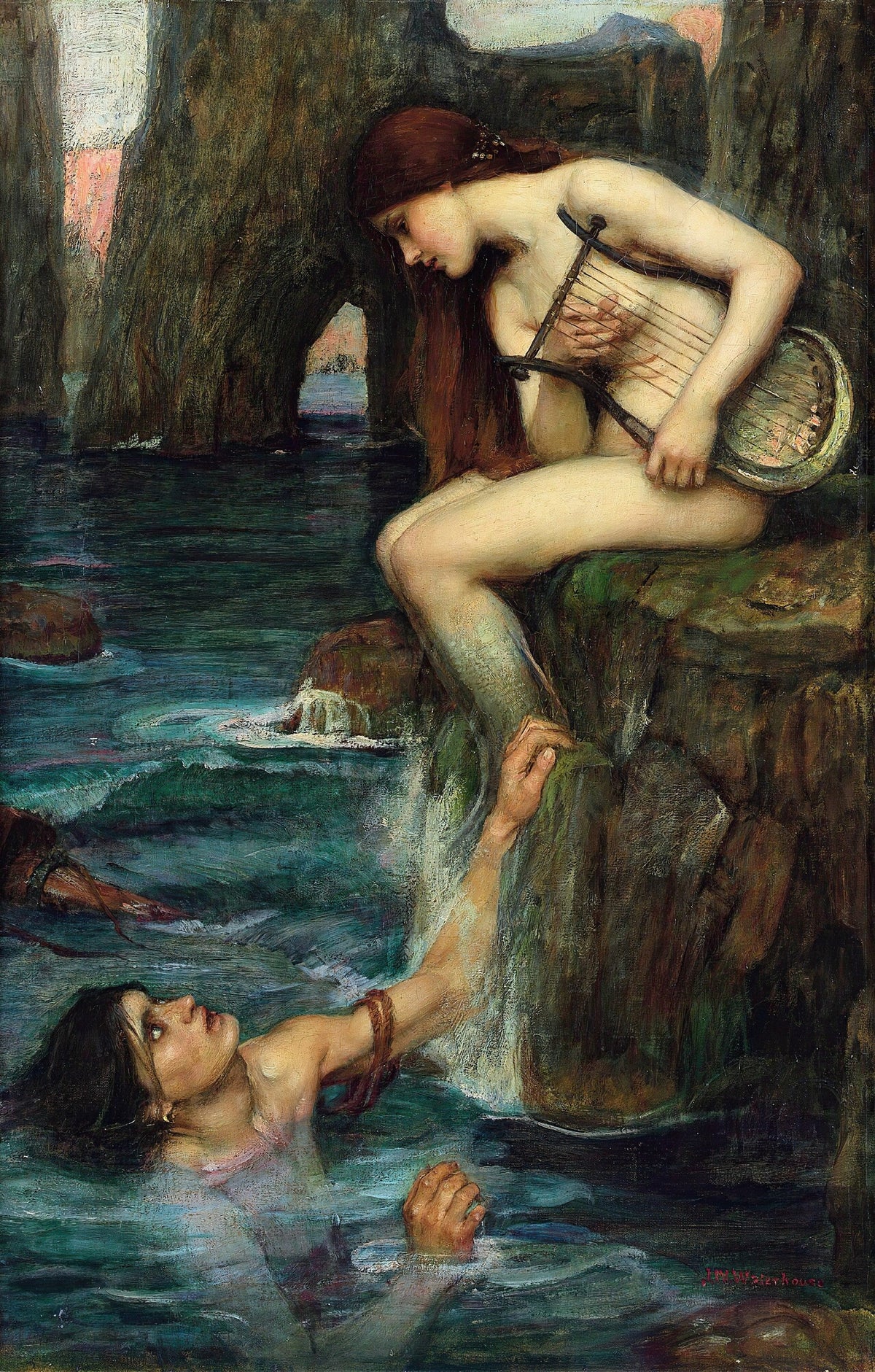 The Siren original artwork