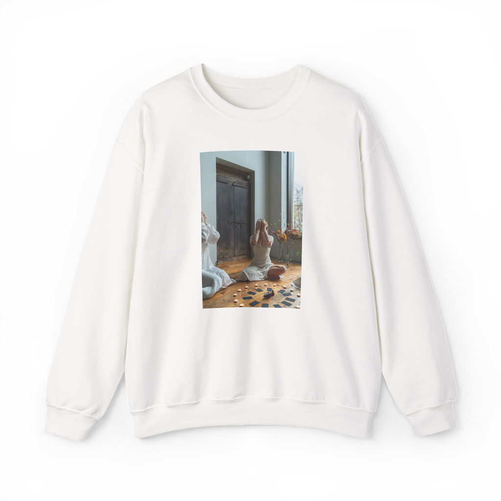 The Ritual Crewneck Sweatshirt in white