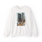 The Ritual Crewneck Sweatshirt in white