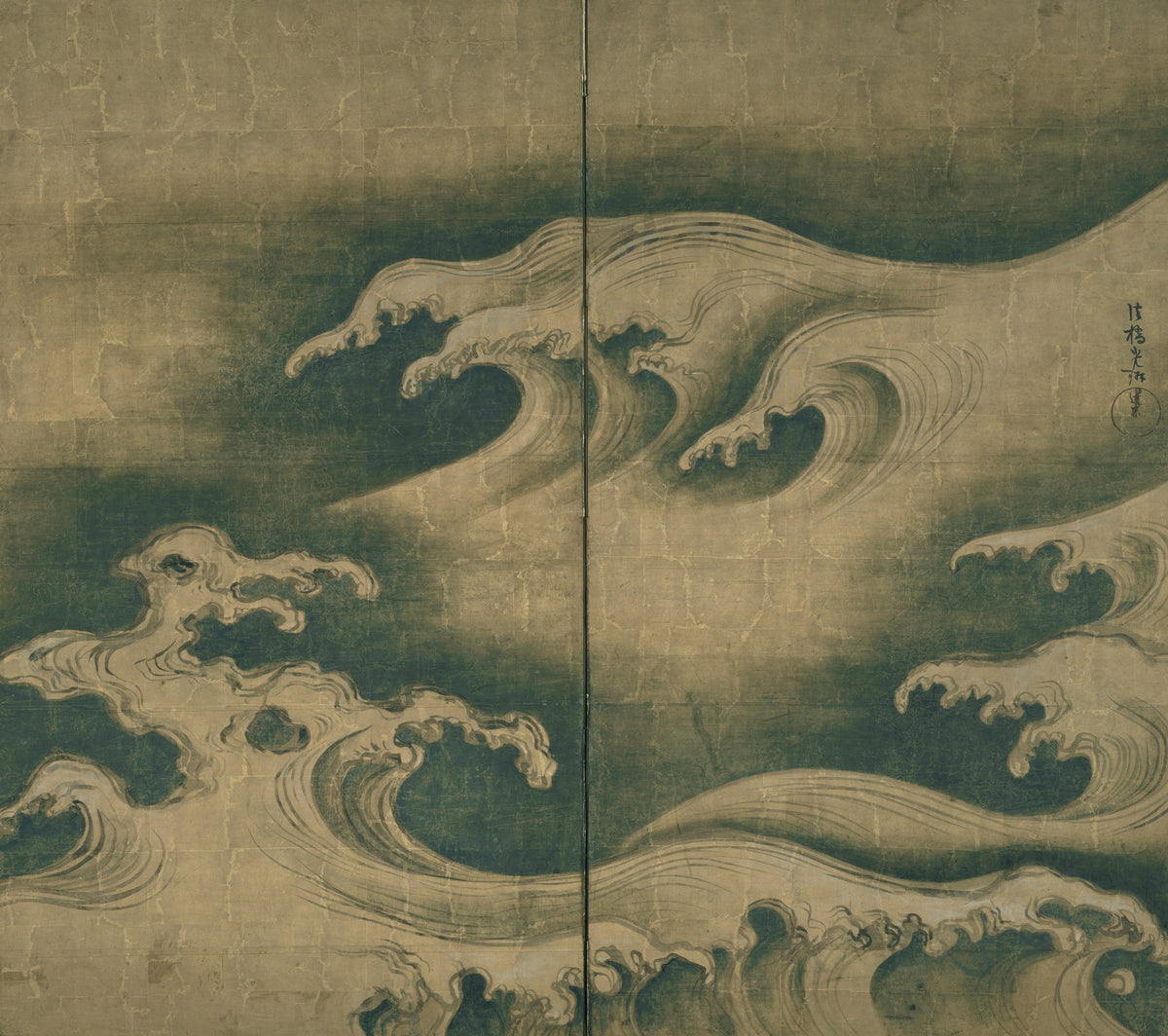 Rough Waves original artwork