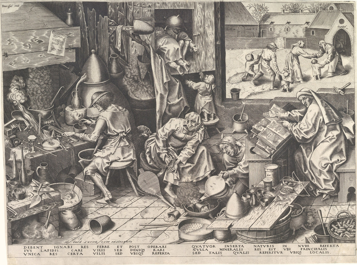 The Alchemist original artwork
