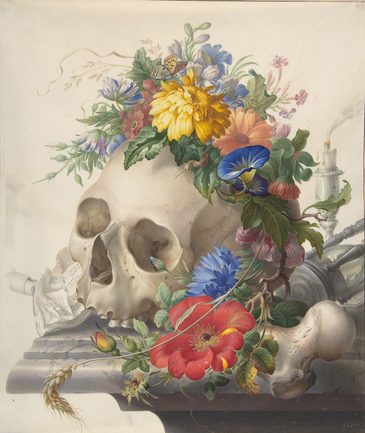 Vanitas Still Life original artwork