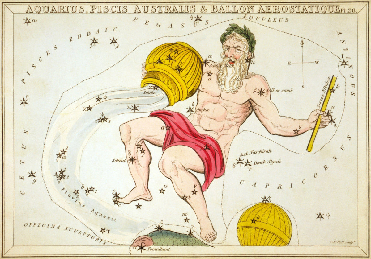 Aquarius by Sidney Hall (original artwork)